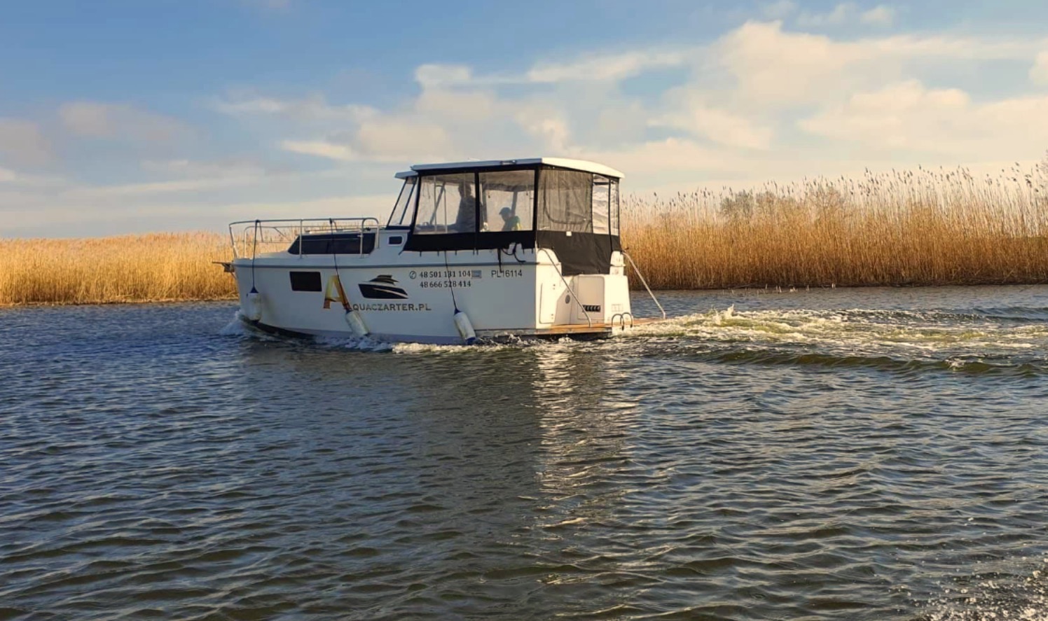Elvis zdjęcie Aquaczarter czarter pętlą żuławską